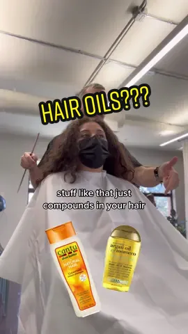 Replying to @curlvisionn my thoughts on: hair oils•heavy oils•curly hair products+more as a curl+texture specialist | my product recommendations:@curlvisionn @curlvisionn | zero product curls: @curlvisionn | book a curly cut+style with the link in my bio | @ineedthairapyy | #heavyoils#hairoil#cantu#curlysalon#sheamoisture#curlyproducts#arganoil#curlycut#hairconsultation#frizz#frizzyhair#zeroproducthair 