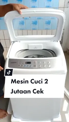 Mesin Cuci 2 jutaan Cek 😁 #mesincuci #mesincuci1tabung #mesincuci #homedecor #fypシ  #unboxingvideo #samsung #mesincucisamsung #loundryroom #rumahminimalis #rumahmodern 