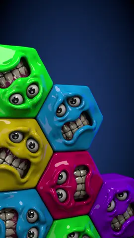 HEXAGOONIES 😬 #thelovelyhorrorshow #animation #animations #3danimation #3danimations #cinema4d #c4d #blender #cgiartist #3dart #3dartist #digitalart #zbrush #zbrushsculpt #zbrushart ⚠️ Please don’t copy and post my animations as your own, I will send copyright claims. Duets are OK 😊