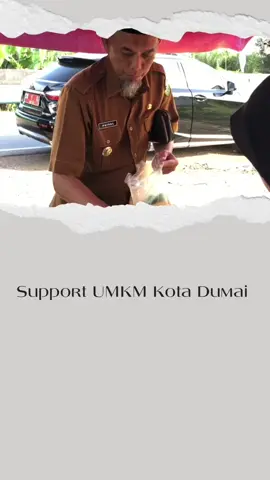 Bangun ekonomi masyarakat, dukung UMKM dengan membeli produk mereka belilah kue dari UMKM lokal dan dukung kemajuan ekonomi Kota Dumai. Kualitas terjamin, rasa tak terlupakan
