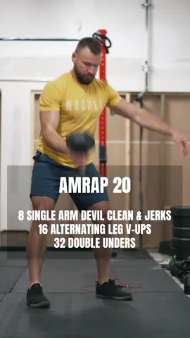 Single Arm Dumbbell Workout #crossfit #workout #Fitness #FitTok 