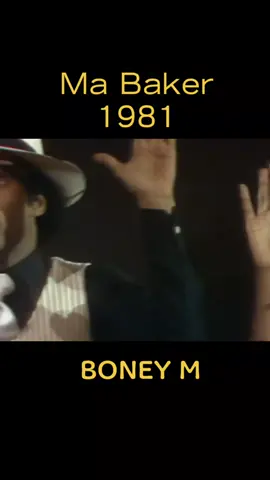 Ma Baker - Boney M. ( ZDF disco 25.06.1981 )#xuhuongtiktok #xuhuong #music #disco #80s #boneym 
