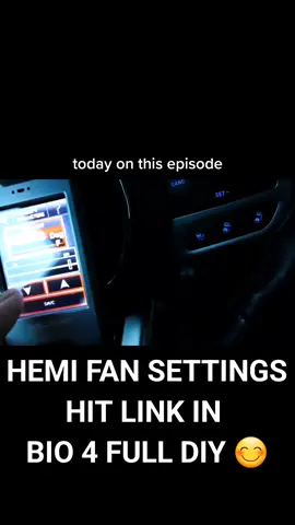 #DIY #Hemi fan settings 🔥 Hit link in bio 4 full episode 😮 #Fred_eazy21youtube     #Fred_eazy21 #jeep #mopart #srt #srt8 #diablosport #mopars #moparfam #dodge #chrysler #charger #challenger #MoparOrNoCar 