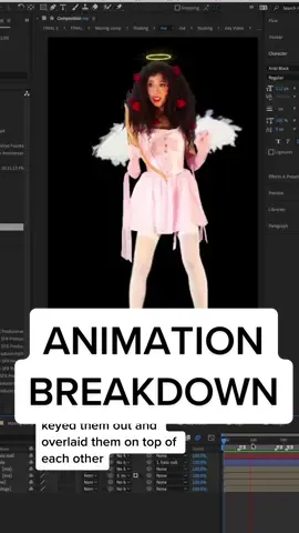 How I turned myself into Cupid for Valentine’s Day💘 #fyp #foryoupage #foryou #valentines #vfx #art #artists #editing #animation 