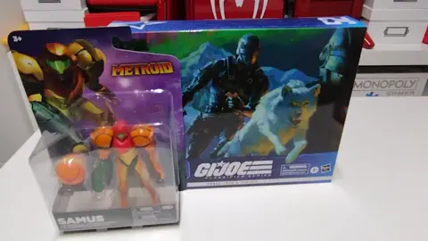 #toys #actionfigures #metroid #nintendo #gijoe #snakeeyes #whitewomanmonent 