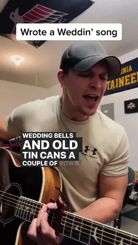 Fitting for today- write this one by myself for a weddin’ see whatcha think #wegotogether #ValentinesDay #Love 