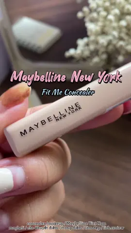 Em che khuyết điểm tuy nhỏ mà cực kì có võ đến từ @Maybelline New York @Maybelline New York 😀👍🏻 #maybelline #maybellineconcealer #chekhuyetdiem #fitme #boxstudio #goclamdep #BeautyReview #BeautyTok #foryou #thuylinh0104 