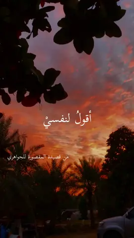 أبيات فخر من  قصيدة المقصورة للجواهري #الجواهري #الجواهري_شاعر_العرب_الأكبر #الجواهري_العراق #غروب 