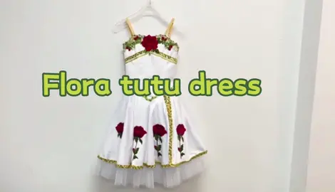 Flora tutu dress#edancetutu #tutus #dancewear #ballet #candycrush10 #balletlifestyle #balletclub #balletschool #balletstudio #tutu #dancer #dancers #ballettutu #yagp #ballerinaproblems #OOTD #FomotionalFinds #idc #dance 