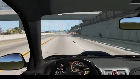 Crashing at 230MPH in first person is terrifying #beamng #beamngdrive 