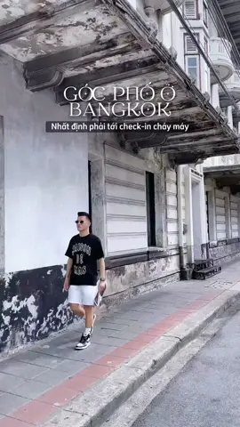 Góc phố chụp Street style cháy máy ở BANGKOK. Miễn phí không thể bỏ lỡ 😎🖤📷 #sonlangthang #xuhuong #thailand🇹🇭 #bangkok #thailand #travel #viralvideo 