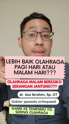 Kalian tim olah raga pagi atau malam nih? Yuk kita dengerin langsung dari ahlinya @Furqon Meita #edukasidrasa #dokterasa #olahraga #olahragadirumah #olahragatiktok #olahragasehat 