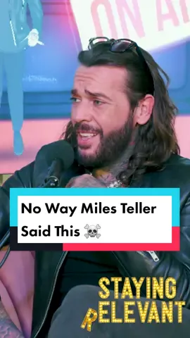 The Miles Teller Story 🤣 #stayingrelevant #podcast #samandpete #milesteller@Samthompsonuk 