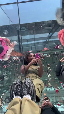 Coucher de soleil de New York, j’ai aussi filmé la version de nuit 🇺🇸 #newyork #NYC #usa #fyp #tatie #summitonevanderbilt 