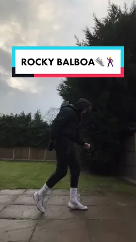 Trying a bit of Rocky’s style. Legend. #BoxTok #boxing #fighting #rockybalboa #thereisnotomorrow #GymTok #dance #fy #fyp 