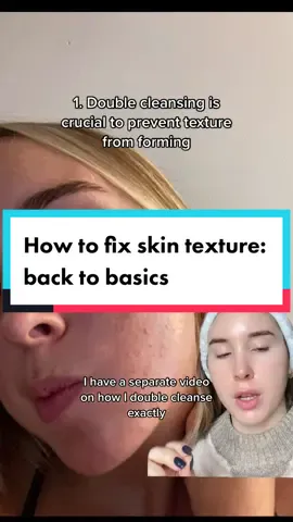 Back to basics ✌️ 5 tips to fix skin texture for beginners and/or if you’re just starting your skin texture journey. Stay consistent with these five tips and watch the results come. #skintextureisnormal #skintextureimprovement #skintexturepositivity #skintexturechallenge #skintexturehelp #tretinoinbeforeandafter #tretinoinsquad #howtousetretinoin #retinoltips #clogproneskin #porecloggingingredients #cloggedpore 