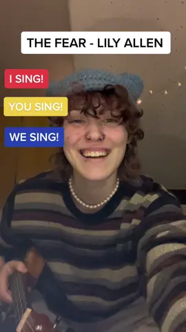 The Fear - Lily Allen!! Duet this!!! #fypシ #duetwithme #singwithme #ukulele #singing #uk #lgbtq #music #lilyallen #thefear 