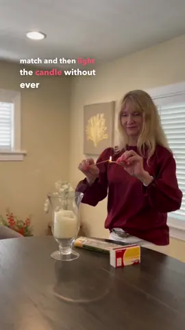 Did you know you can light a candle with… #diyproject #fyp 