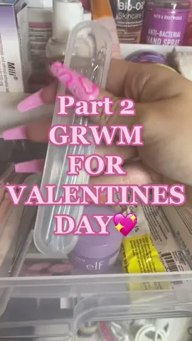 Part 2 of getting ready with me for Valentine’s Day🥰 #fyp #SelfCare #GRWM #skincareroutine 
