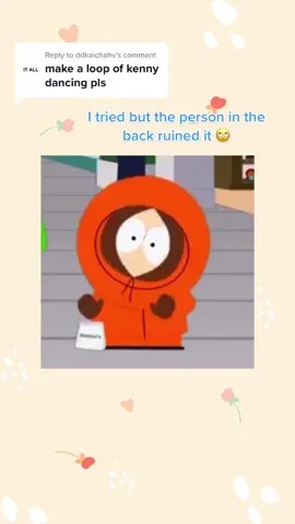 Replying to @ddkaichahv #southpark #southparkkenny #kennymccormick #cropped #croppedvideos #tvshow #fyp 