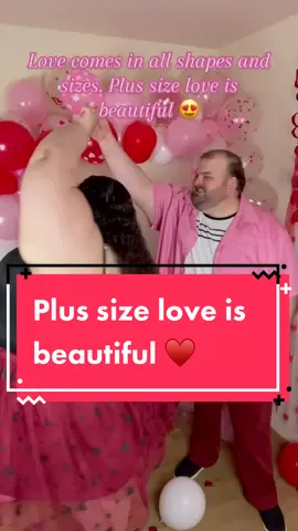 Plus size love is beautiful. I want all the plus size couples to stitch or duet this and together let’s show the world how beautiful our love is too. ♥️ #plussizelove #plussizecouple #Love #plussize #plussizeedition #plussizelife #couplegoals #relationshipgoals #fyp 