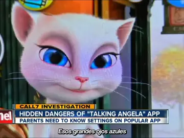 Cómo olvidar la época donde pensábamos que Talking Angela nos espiaba 👁️ #talkingangela #talkingtom #2014 #nostalgia #terror #leyendasurbanas 