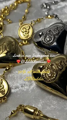 Get the best LDR rosary replicas before they’re gone 😍❤️‍🔥 #lanadelrey 