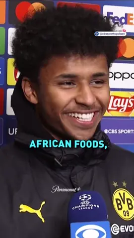 How to get as fast as #KarimAdeyemi: Eat FuFu. 🇳🇬👍 #ucl #championsleague #karimadeyemi #bvb #borussiadortmund 
