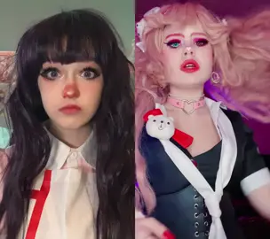 #duet with @💜Sav/Savvy💜 (Savvyscosplays) #junkoenoshima #fyp #cosplay #mikan #mikantsumiki #mikantsumikicosplay #mikancosplay #mikandanganronpa #mikandanganronpacosplay #danganronpa #danganronpacosplay 