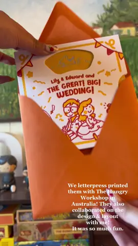 this is still my favorite thing i’ve filmed, and it’s very special to me! i hope this is your sign to personalize your life, events, and everything you do to suit you!! 💛🧡💛 be unashamedly, 100% the happiest version of you 😤 — #design #wedding #weddingplanning #weddingtiktok #illustration #art #artist #asmr #stationery #papercraft #letterpress #drawing #Relationship