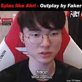 Faker : Sylas like Ahri - Best outplays #faker #t1 #reupleagueoflegends #xuhuong #lol
