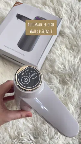 Smart water dispenser 💙 #foryou #fyp #mustbuy #tiktokfinds #mommyfinds #electricwaterpump #waterdispenser #bottledispenser #smartpump 