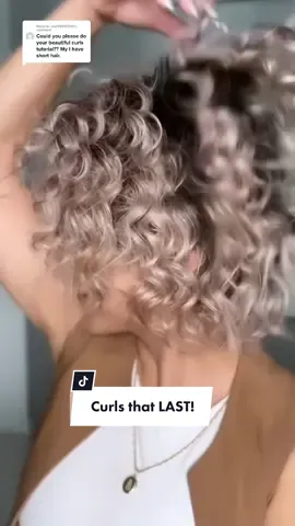 Replying to @user969163011 All L|nks to what I used are on my page. these curls LASTED ME 5 days with NO touch ups! ❤️‍🔥 I only added Pomifera hair oil every day while running my fingers through them that’s it🙌🏼  The unedited video was exactly 33mins I even took breaks to drink water. While it may seem like a lot of work I absolutely L O V E them and recommend trying them. They are SO worth it because they last so long without the use of holding products. I had done them before when I did the Madonna Costume and I knew I had to record it😉 Here are the steps: 1. Dry shampoo on roots (on clean hair) I like the Kristin Ess brand.  2. Pomifera hair oil for heat protection & hydration (L|nked in my B|o) 3. 9-18mm conical curling wand ( You can also do it with a 1/2” wand) 4. Working Texture spray on each layer of curls. My favorite is the Kristin Ess brand.  Once done curling apply hairl oil to your ends to seal them and wait for the curls to set/ cool (about 3 mins or so Depending on how much hair you have). Add oil to your hands, yes again to avoid frizz and dry hair 😉 and SHAKE those curls 🤩