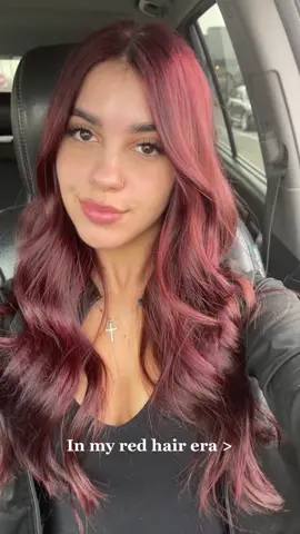#redhairera #redhair #burgundyhair 