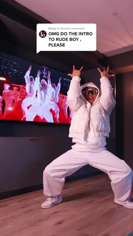 Replying to @1lxvsz CALL ME RUDE BOY 😎🤍 (dc: Parris Goebel) @rihanna #rihanna #halftimeshow #superbowlhallftimeshow 