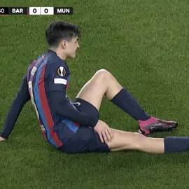 pedri cidera paha kanan :( #vamos #fcbarcelona #barcamufc #uel 