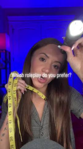 1 or 2? 👁✍🏼 #asmr #asmrsounds #asmrvideo #asmrroleplay #asmrmeasuring #asmreyeexam #fyp 