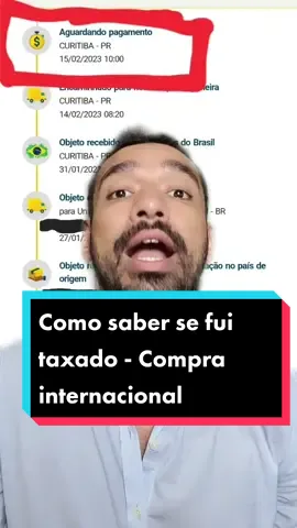 Compra internacional - Como saber se fui taxado? #shopee #compras #dicas #curiosidades 