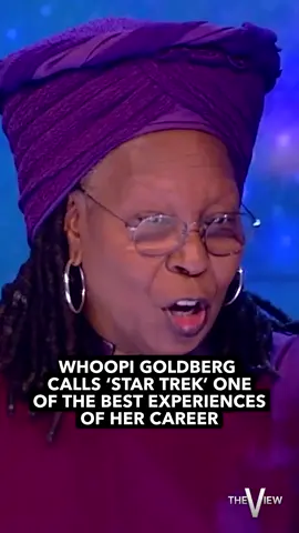 #WhoopiGoldberg tells her former ‘#StarTrek’ crewmates how playing the role of Guinan was one of the best experiences of her career. #TheView #StarTrekPicard #StarTrekTNG 