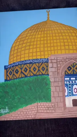 اليوم رسمتها، بكرا بكون هناك انشالله #greenscreenvideo 