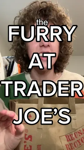 FURRY AT TRADER JOE’S @tybottofficial 