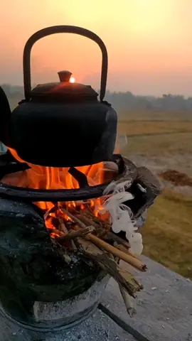 บรรยากาศบ้านนา⛅☕🍃🌾🌿#อยู่บ้านนอกโคตรมีความสุข 