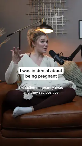 I took 6 pregnancy tests  🤣🤣  Ep. 3 of our podcast is live on all platforms (link in bio) #unplannedpodcast