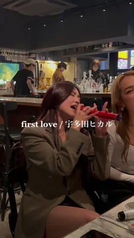飲んでるのはJJです笑 #歌ってみた  #カラオケ #おすすめ #宇多田ヒカル #firstlove 