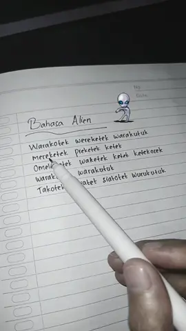 Yang paham paham aja 👽 #bahasaalien #preketek #bahasaplanet #planetmars 