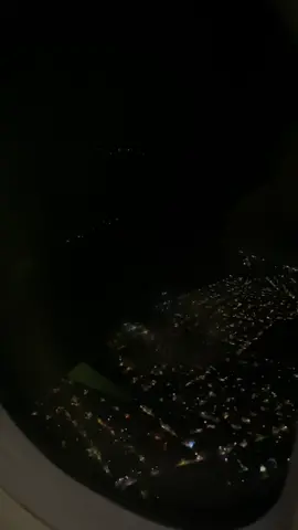 Beauty of midnight flights 🤍 #Davao #Philippines #nightflights 