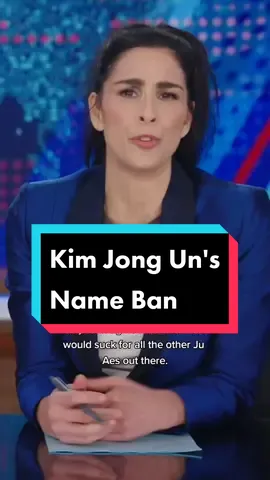 Kim Jong Un's daughter, Ju Ae, is about to be even more one-of-a-kind #DailyShow #foryoupage #fyp #northkorea #kimjongun #juae #sarahsilverman 