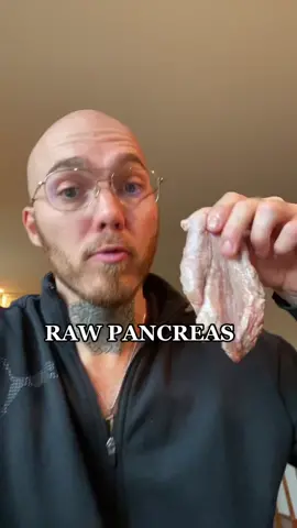 That’s a new one🫣 #pancreas #beef #meat #food #Foodie #FoodTok #raw #rawmeat #rawmeatdiet #animalbased #cow #eat #fyp #foryou #foryoupage #carnivore #carnivorediet #viral #trending #NextLevelDish 