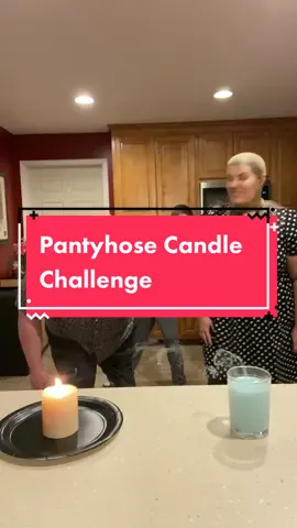 Pantyhose Candle Challenge Part 2. Why is my wife so good at this? #pantyhosecandlechallenge #robshep @robshep 