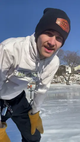 Normal Friday night on the ice #fails #icefishing #funny 